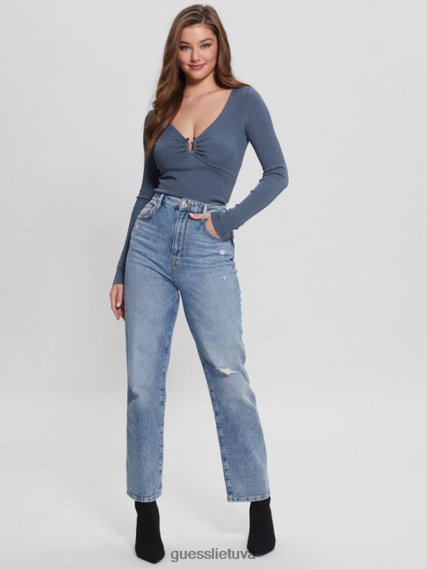 moterys GUESS 6NLN1405 drabužiai Šiaurės jūra nicole megztinio viršus