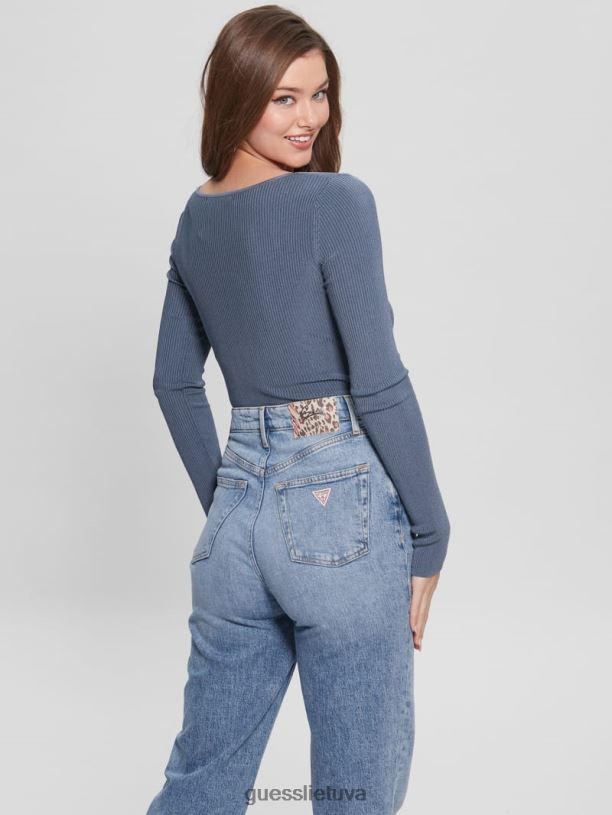 moterys GUESS 6NLN1405 drabužiai Šiaurės jūra nicole megztinio viršus