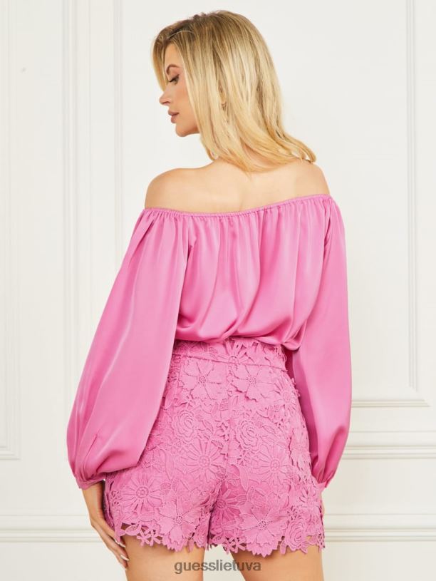moterys GUESS 6NLN1044 drabužiai Roker Rouge Candice ant pečių