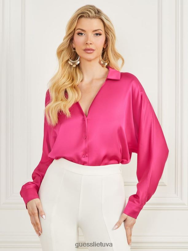 moterys GUESS 6NLN1085 drabužiai f400 tiffany palaidinė