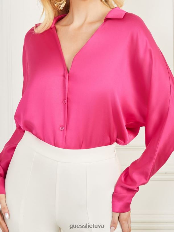 moterys GUESS 6NLN1085 drabužiai f400 tiffany palaidinė