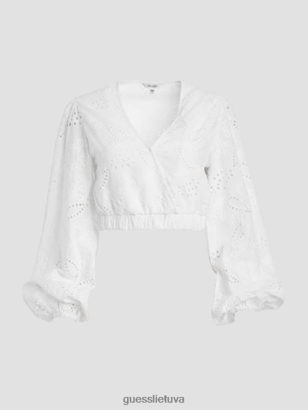 moterys GUESS 6NLN988 drabužiai visiškai baltas stella akutės viršus