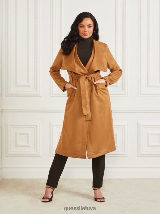 moterys GUESS 6NLN1950 drabužiai blondinė ambicija multi Hudsono priedanga