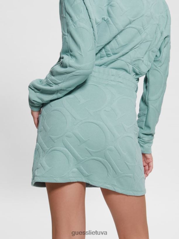 moterys GUESS 6NLN2408 drabužiai makro jg petroleum tonal adelaidės sijonas