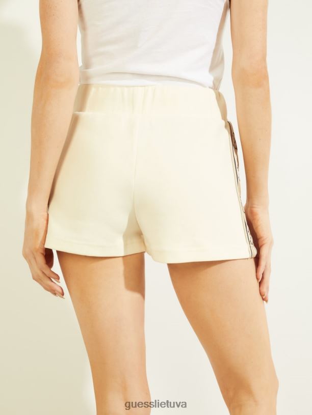 moterys GUESS 6NLN2160 drabužiai vandenyno druska ekologiniai britney prakaito šortai