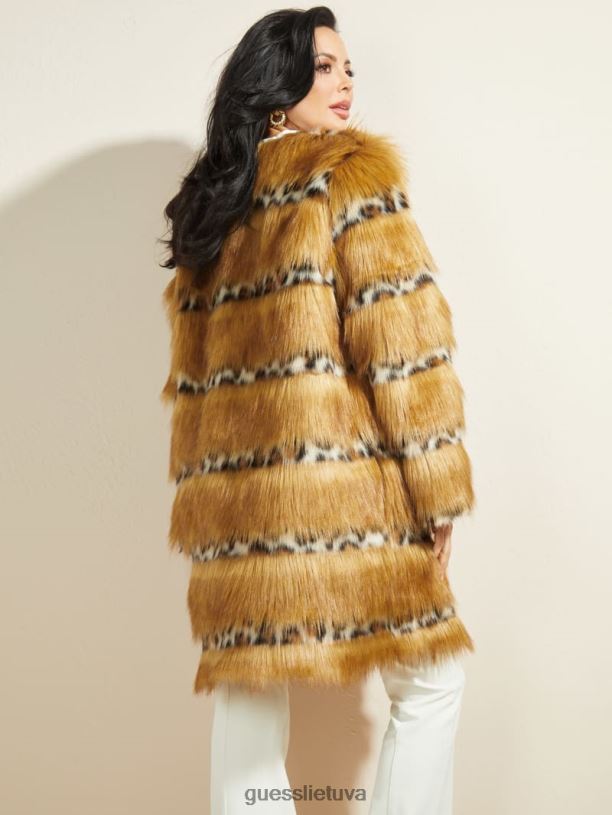 moterys GUESS 6NLN1898 drabužiai blizga macu pastovus paltas