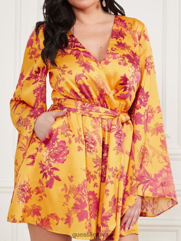 moterys GUESS 6NLN491 drabužiai edeno atspaudas emaya romper