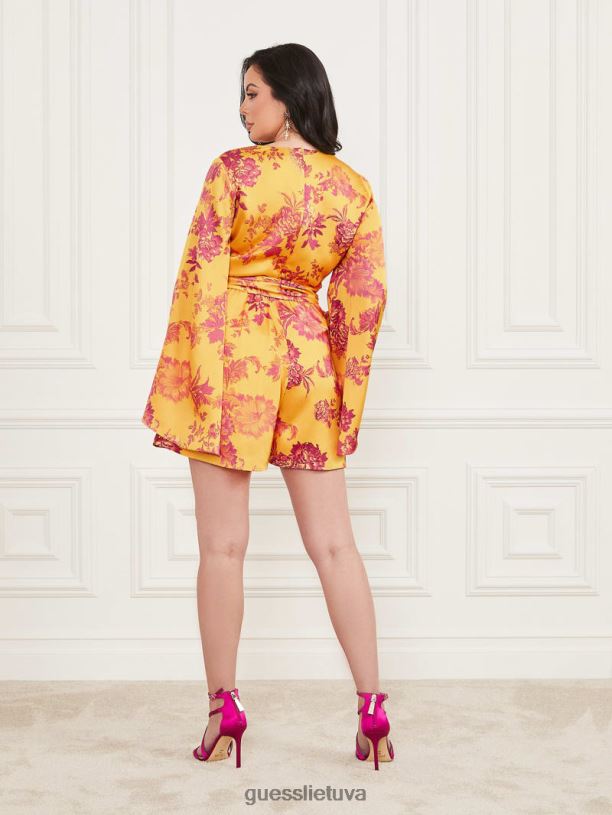 moterys GUESS 6NLN491 drabužiai edeno atspaudas emaya romper