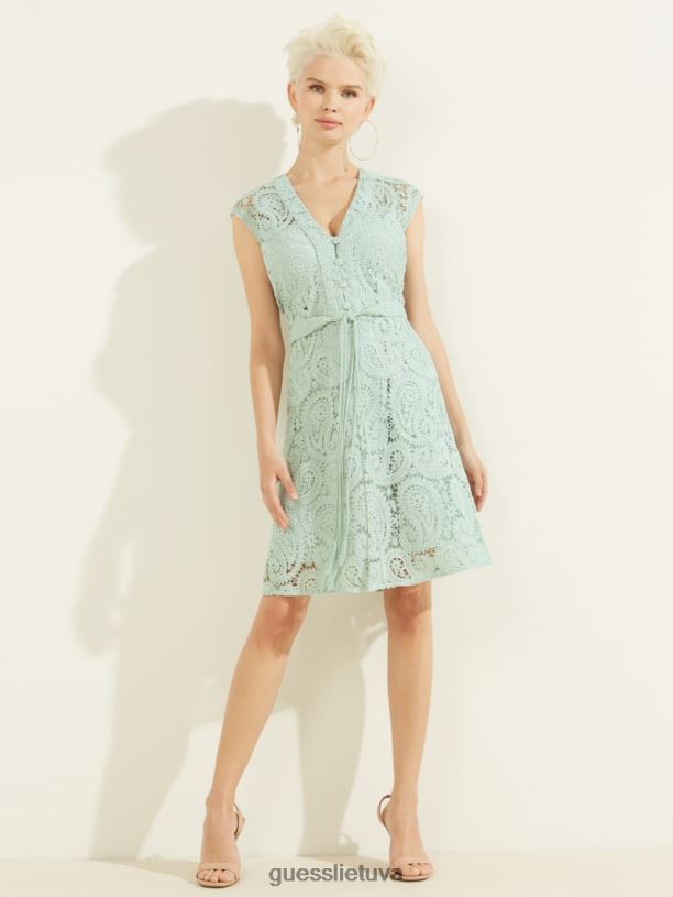 moterys GUESS 6NLN630 drabužiai alavijo palmė mykonos suknele