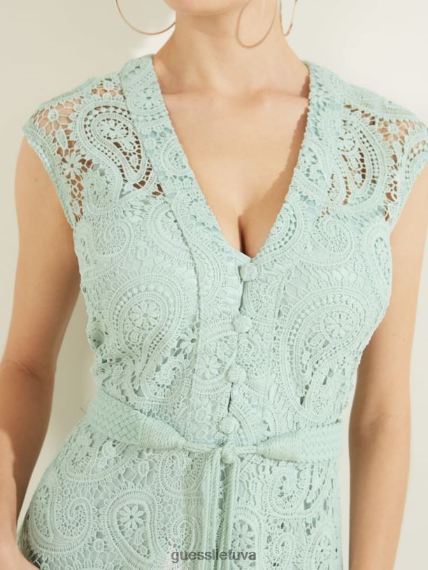 moterys GUESS 6NLN630 drabužiai alavijo palmė mykonos suknele