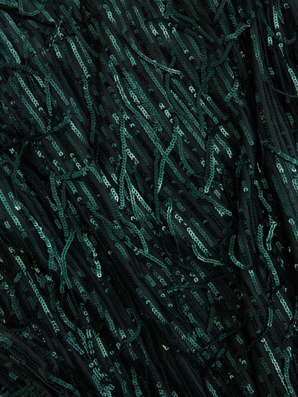 moterys GUESS 6NLN688 drabužiai samanų kilimėlis multi elodie suknele su blizgučiais kutais