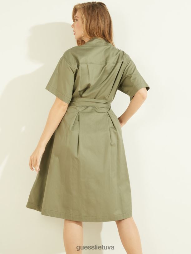 moterys GUESS 6NLN889 drabužiai salos plovimas seleno suknele