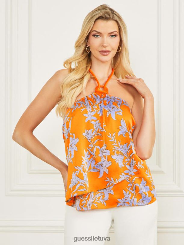 moterys GUESS 6NLN1251 drabužiai saulės spindulių apelsinas nepagaunamas apynasris