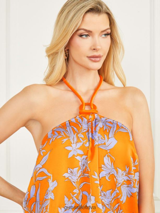 moterys GUESS 6NLN1251 drabužiai saulės spindulių apelsinas nepagaunamas apynasris