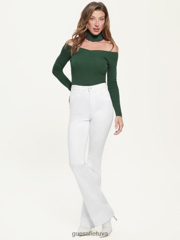 moterys GUESS 6NLN1546 drabužiai samanų kilimėlis eko kamia iškirptas viršus