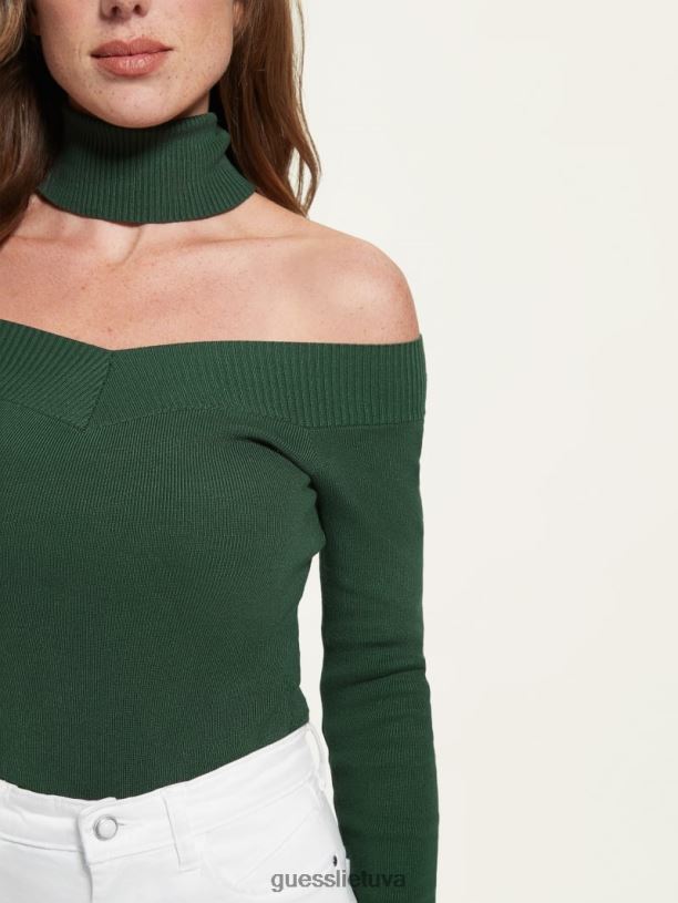 moterys GUESS 6NLN1546 drabužiai samanų kilimėlis eko kamia iškirptas viršus