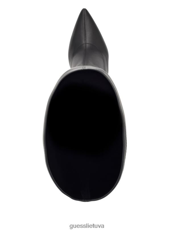 moterys GUESS 6NLN3508 avalynė juodas belva batai virš kelių