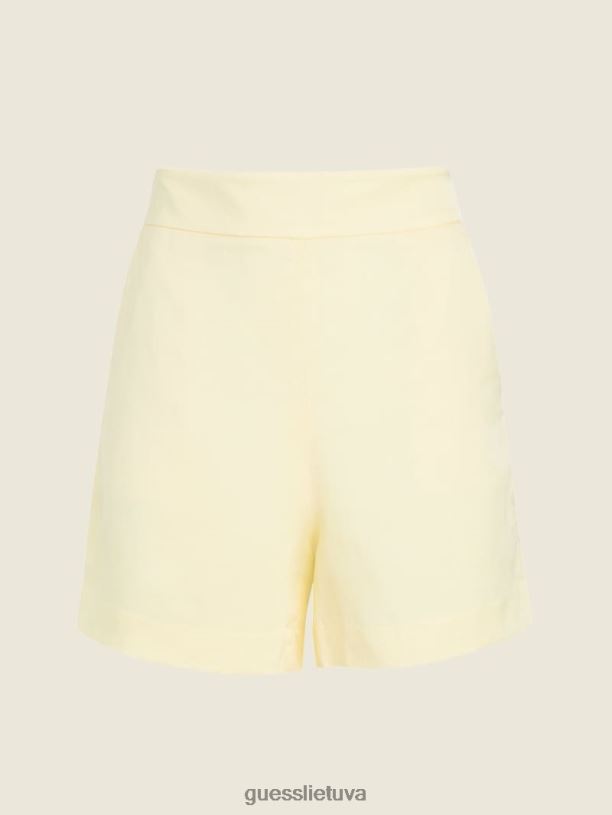 moterys GUESS 6NLN2144 drabužiai kukurūzų šilkas Camilla trumpa