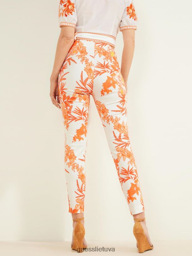 moterys GUESS 6NLN2214 drabužiai San Lucas gėlių san lucas elle capri pant