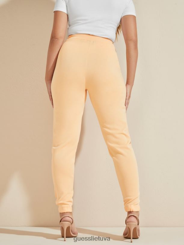 moterys GUESS 6NLN2292 drabužiai minkštas persikas Francesca laisvalaikio bėgikas