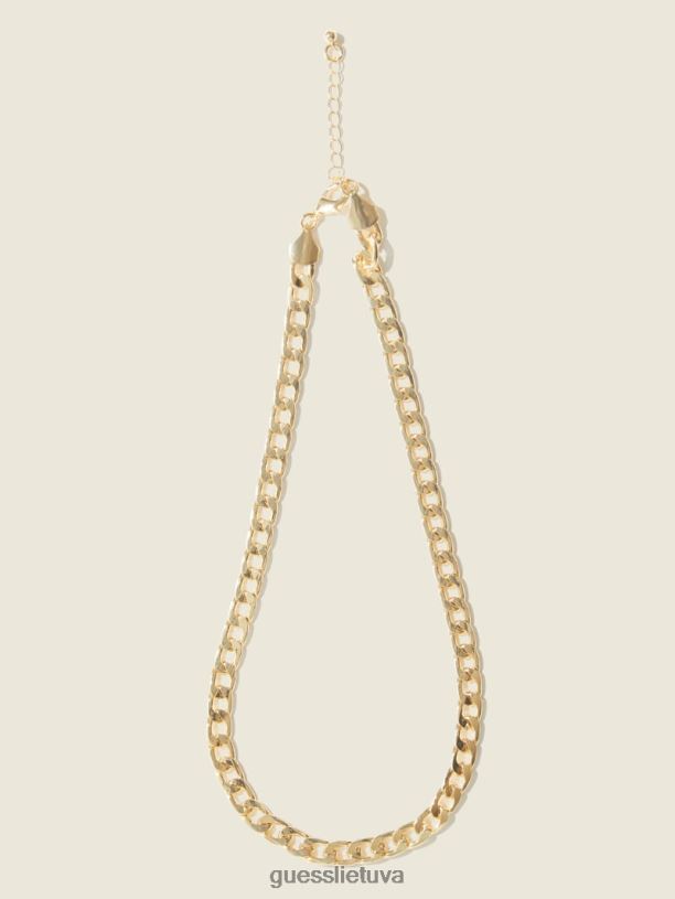 moterys GUESS 6NLN3858 priedas sidabras/auksas 14k paauksuotas kaklo grandinės karoliai