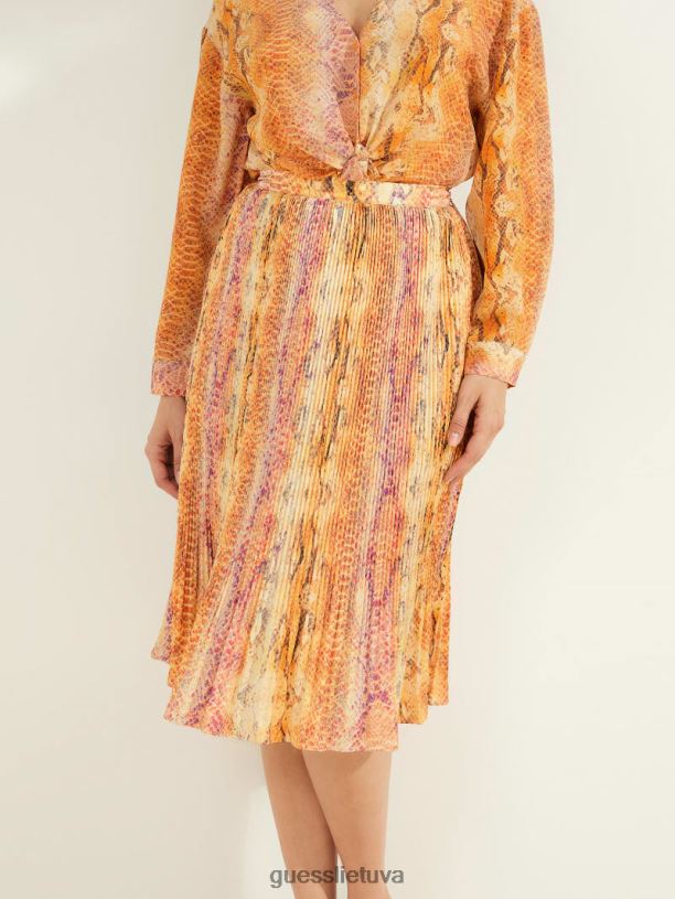 moterys GUESS 6NLN2382 drabužiai sonoros oda halley sijonas