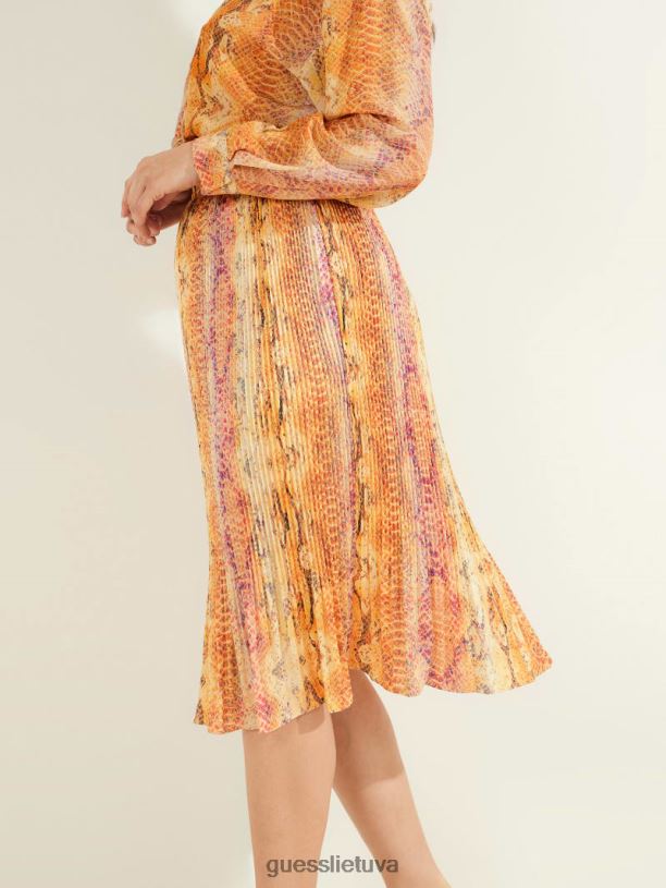 moterys GUESS 6NLN2382 drabužiai sonoros oda halley sijonas