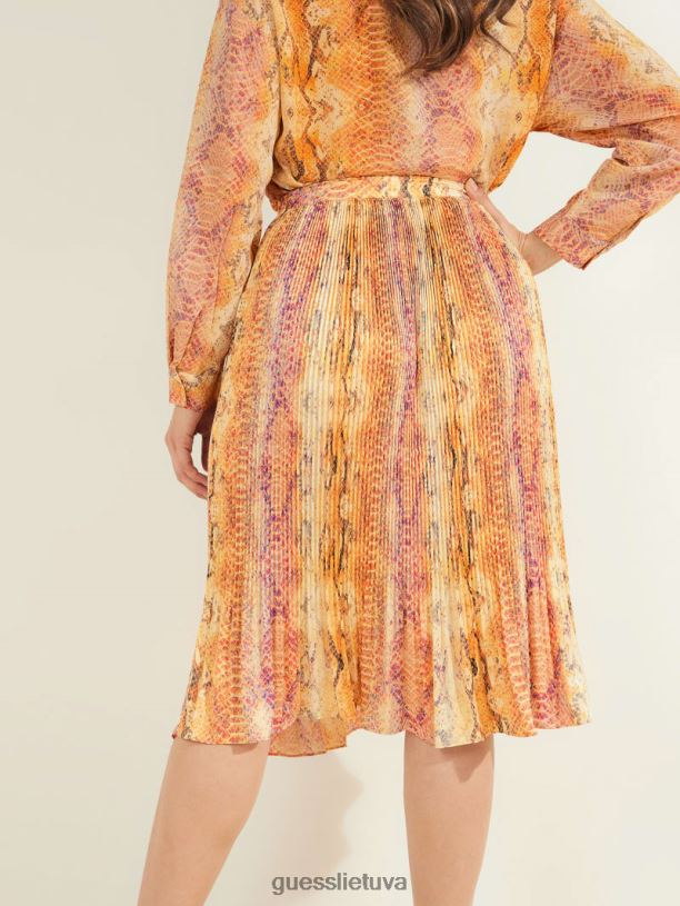 moterys GUESS 6NLN2382 drabužiai sonoros oda halley sijonas