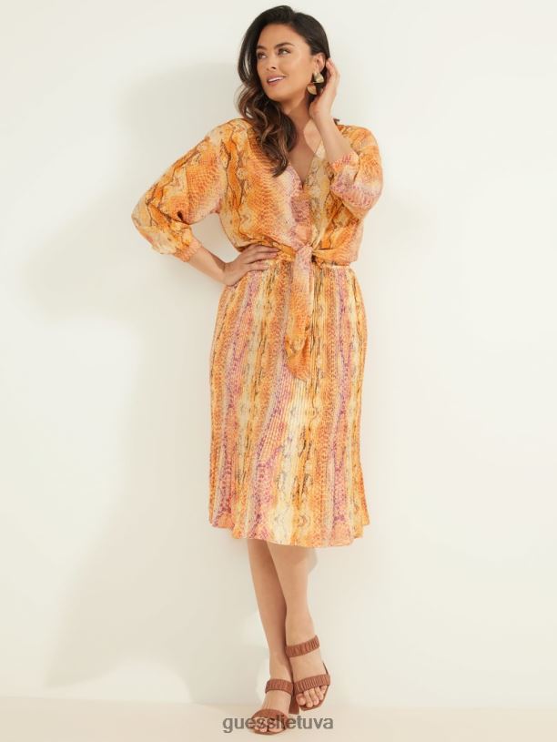 moterys GUESS 6NLN2382 drabužiai sonoros oda halley sijonas