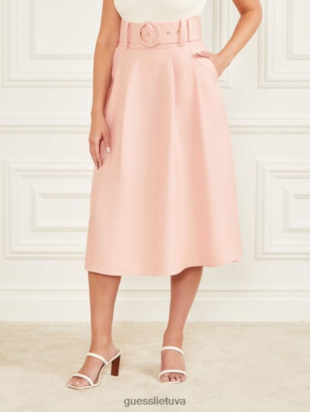 moterys GUESS 6NLN2452 drabužiai hacienda rožė ekologiškas hailey sijonas