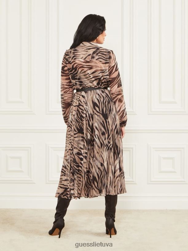 moterys GUESS 6NLN796 drabužiai dūmų ir veidrodžių atspaudai dūmų ir veidrodžių suknelė