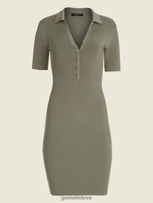 moterys GUESS 6NLN821 drabužiai fauna nolan megztinė suknelė