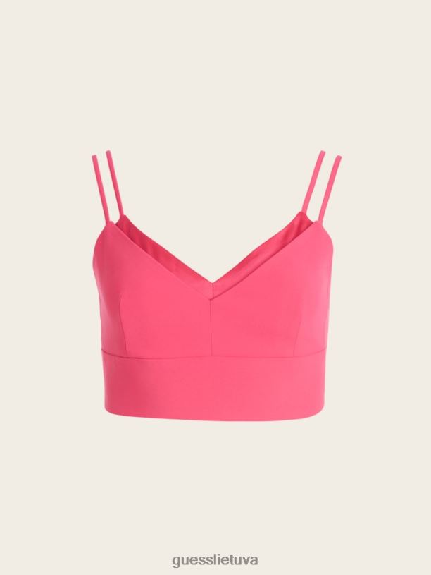 moterys GUESS 6NLN1076 drabužiai f400 Julija sluoksniuota bralette