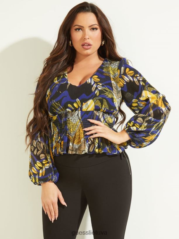 moterys GUESS 6NLN1236 drabužiai Vandenio raštas sonoros viršus