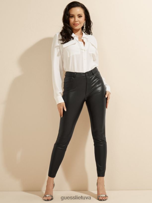 moterys GUESS 6NLN1260 drabužiai blanc pur essence palaidinė