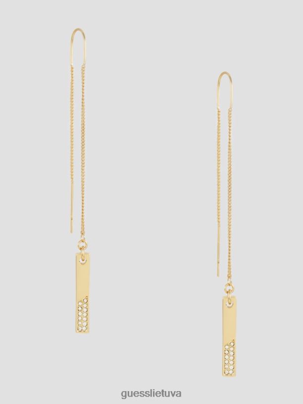 moterys GUESS 6NLN3834 priedas auksas Kalnų krištoliniai auskarai