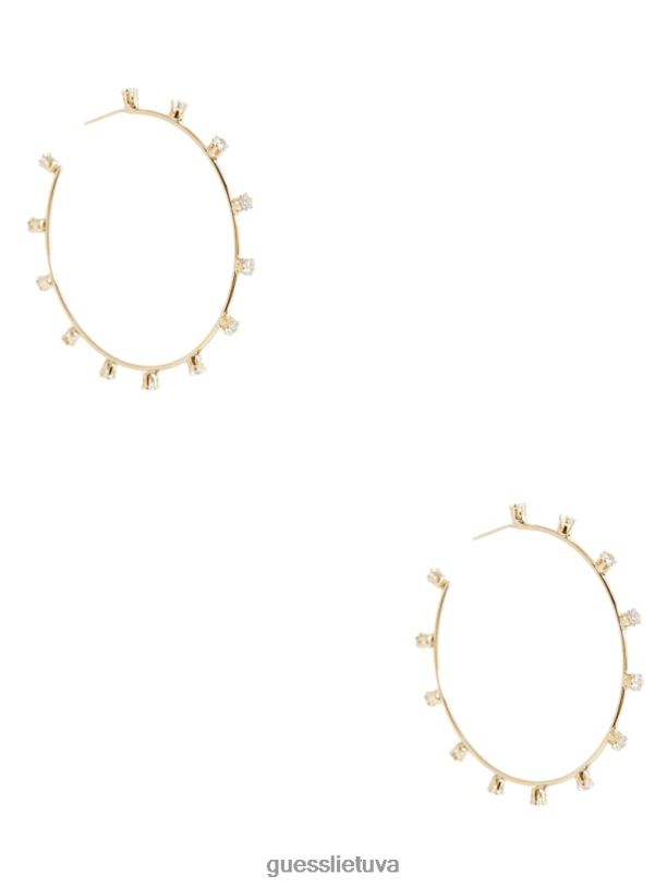moterys GUESS 6NLN3921 priedas auksas Kalnų krištoliniai auskarai