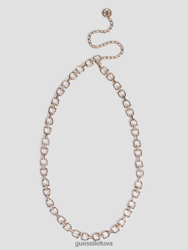 moterys GUESS 6NLN3935 priedas auksas gianna grandinės diržas