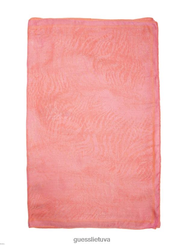 moterys GUESS 6NLN3789 priedas bleu / bebaimis skalbimas silvana quattro g šalikas