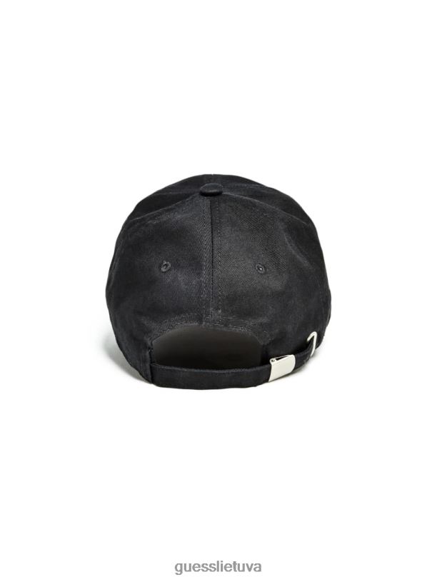 moterys GUESS 6NLN3799 priedas juodas beisbolo kepurė su logotipu