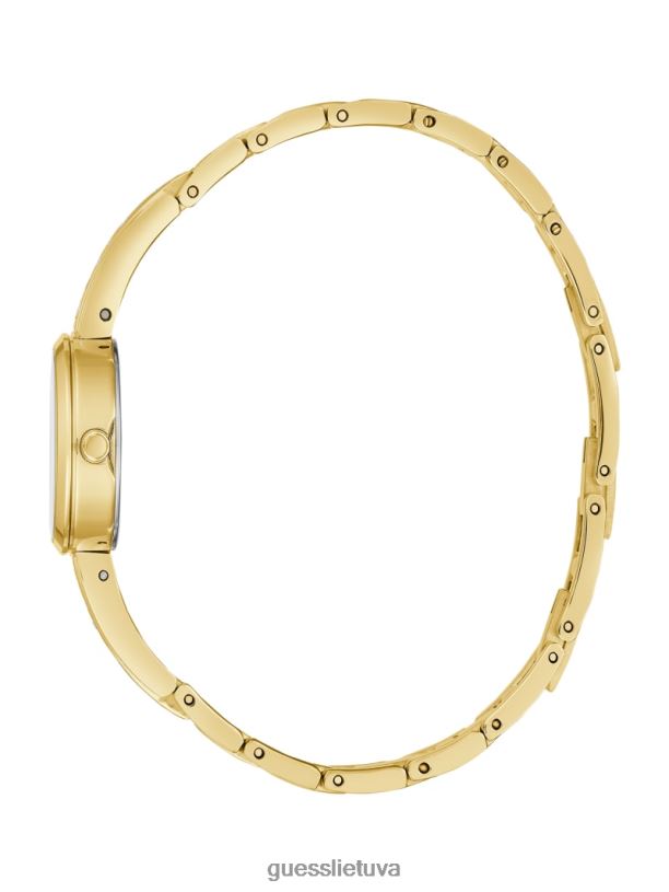 moterys GUESS 6NLN3542 priedas auksas Sofijos krištolo analoginis laikrodis