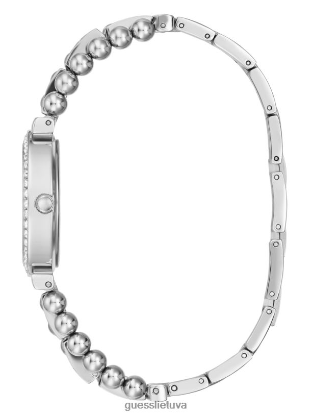 moterys GUESS 6NLN3573 priedas sidabras analoginis laikrodis