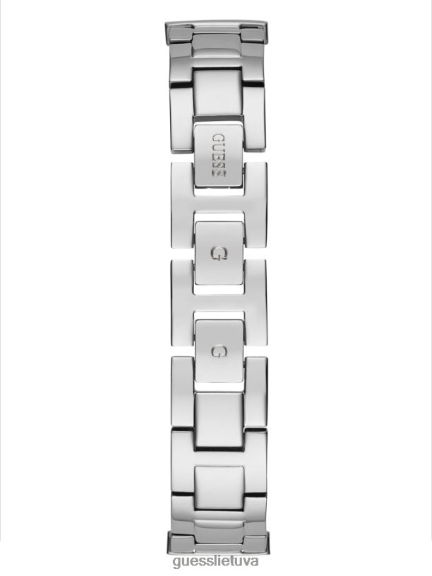 moterys GUESS 6NLN3573 priedas sidabras analoginis laikrodis