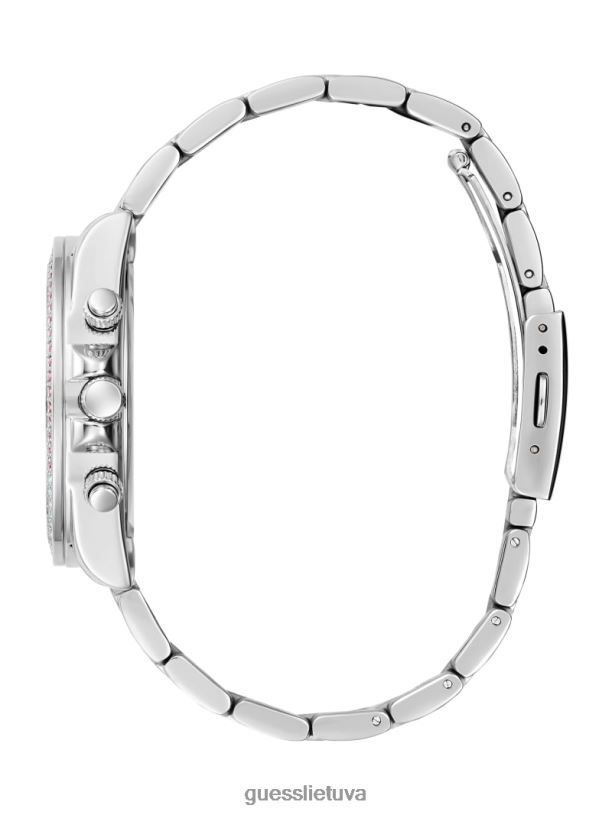 moterys GUESS 6NLN3587 priedas sidabras ombre daugiafunkcis laikrodis