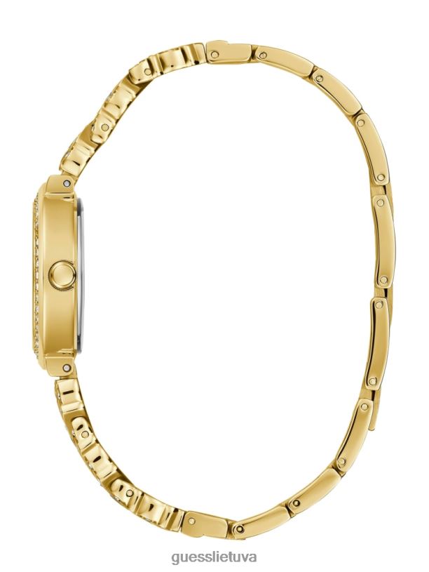 moterys GUESS 6NLN3621 priedas auksas analoginis laikrodis