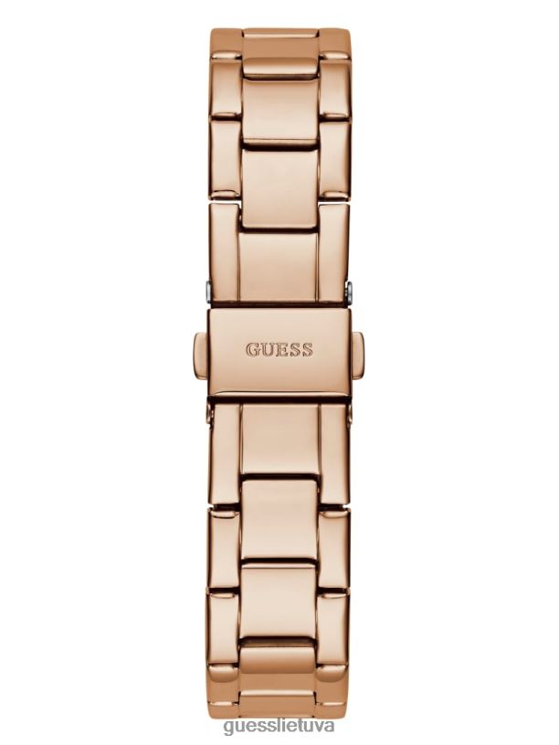 moterys GUESS 6NLN3628 priedas rozinis auksas daugiafunkcis laikrodis