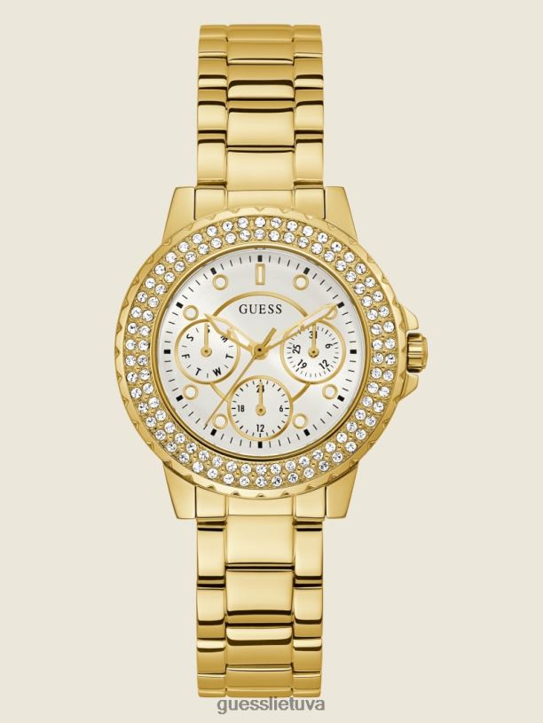 moterys GUESS 6NLN3629 priedas auksas žiūrėti