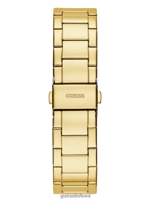 moterys GUESS 6NLN3635 priedas auksas Kalnų krištolinis daugiafunkcis laikrodis