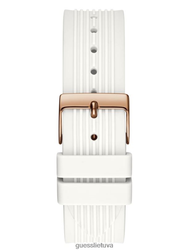 moterys GUESS 6NLN3646 priedas baltas multi daugiafunkcis laikrodis