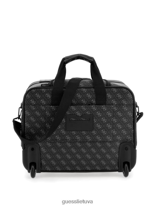 moterys GUESS 6NLN3169 krepšiai tamsiai artic mėlyna vezzola piloto vežimėlio kelioninis krepšys